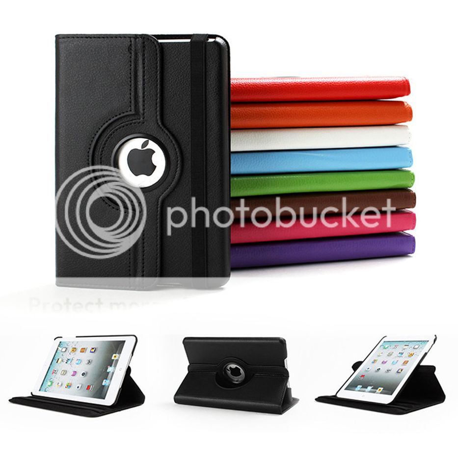 Leather Flip Stand Case Smart Cover for Apple iPad Mini 4 Air 1 2 3 Pro